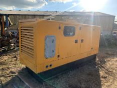 2007 VOLVO 150KvA DIESEL GENERATOR, RUNS AND WORKS, 6 CYLINDER VOLVO DIESEL ENGINE *PLUS VAT*