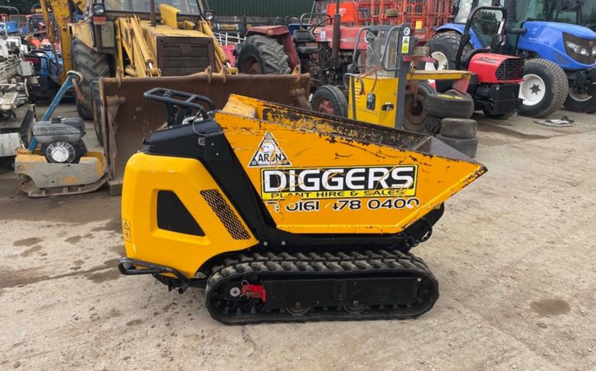 2018 JCB HTD-5 DIESEL TRACKED DUMPER, RUNS DRIVES AND WORKS WELL, HIGH TIP DUMP *PLUS VAT*