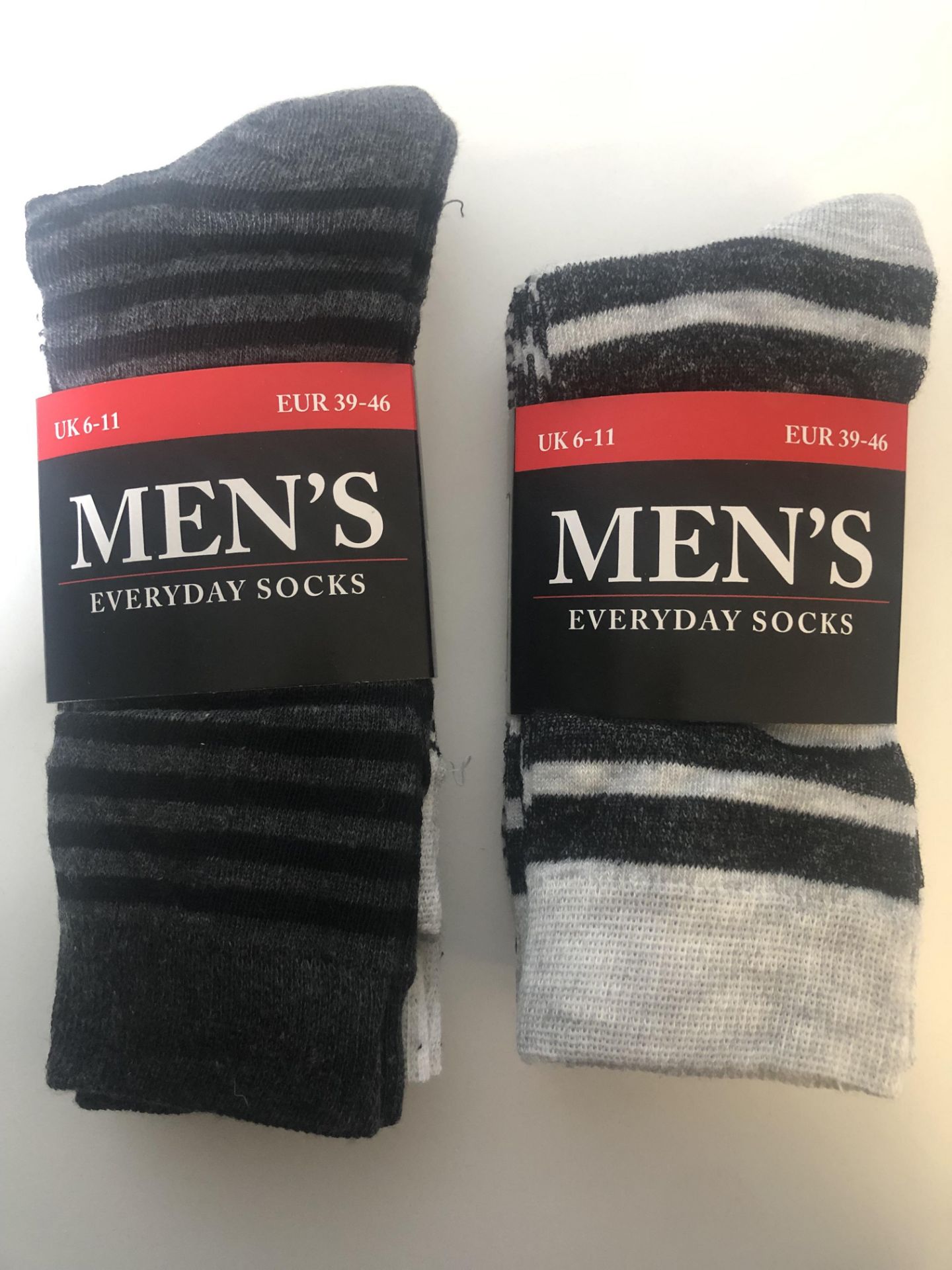 360 PAIRS OF MENS EVERYDAY SOCKS, SIZE UK 6-11, EUR 39-46 *NO VAT* - Image 3 of 10