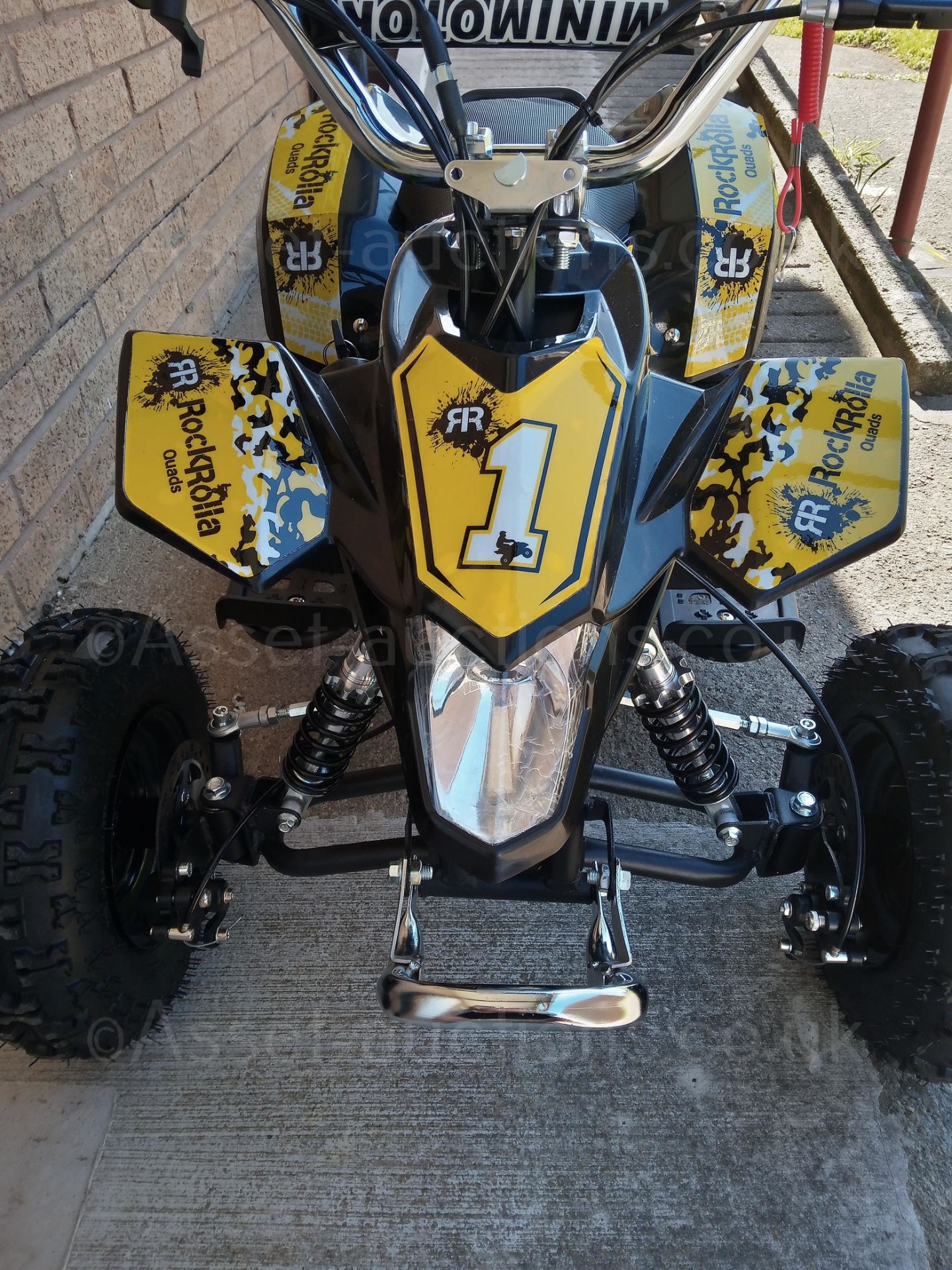 2021 NEW AND UNUSED 50cc QUAD BIKE, 2021 MODEL, SAFETY LANYARD, ADJUSTABLE THROTTLE *NO VAT* - Image 8 of 14