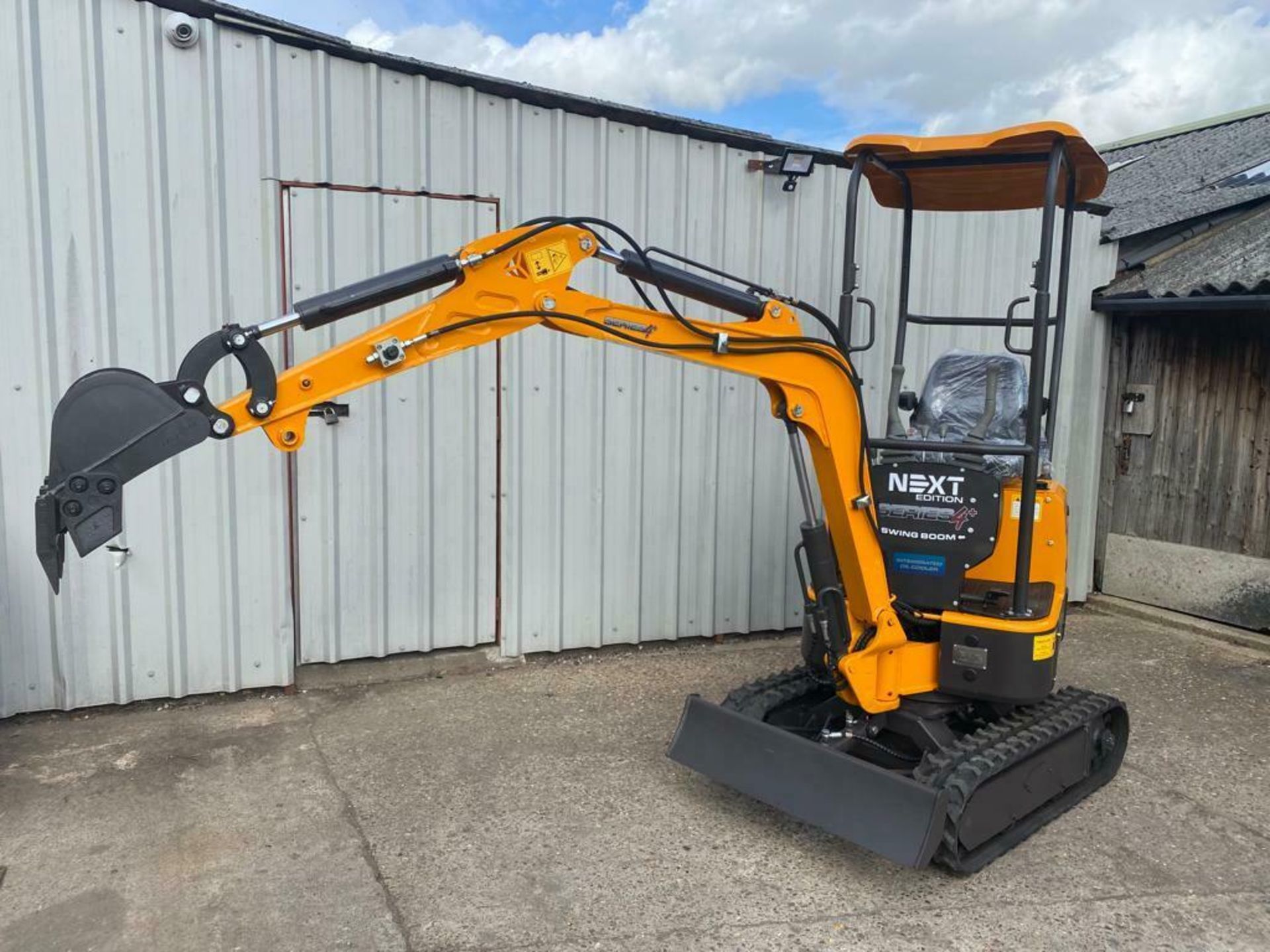 MINI EXCAVATOR RHINOCEROS XN08 SERIES 4+, SWING BOOM, BRAND NEW, YEAR 2021, LATEST MODEL, CE MARKED - Image 5 of 20