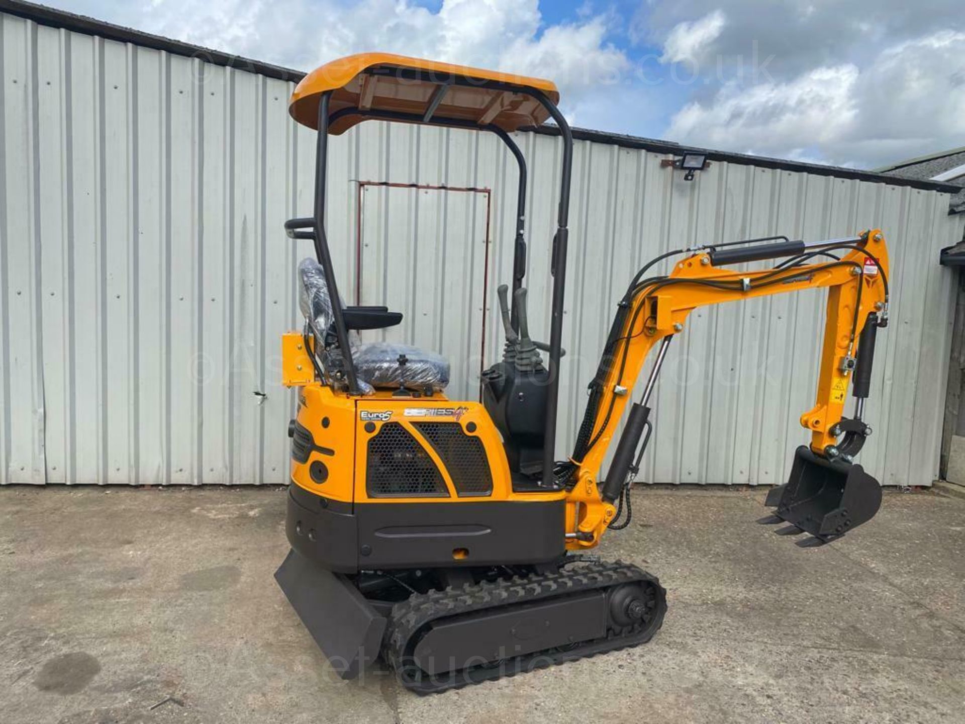 MINI EXCAVATOR RHINOCEROS XN08 SERIES 4+, SWING BOOM, BRAND NEW, YEAR 2021, LATEST MODEL, CE MARKED - Image 10 of 20