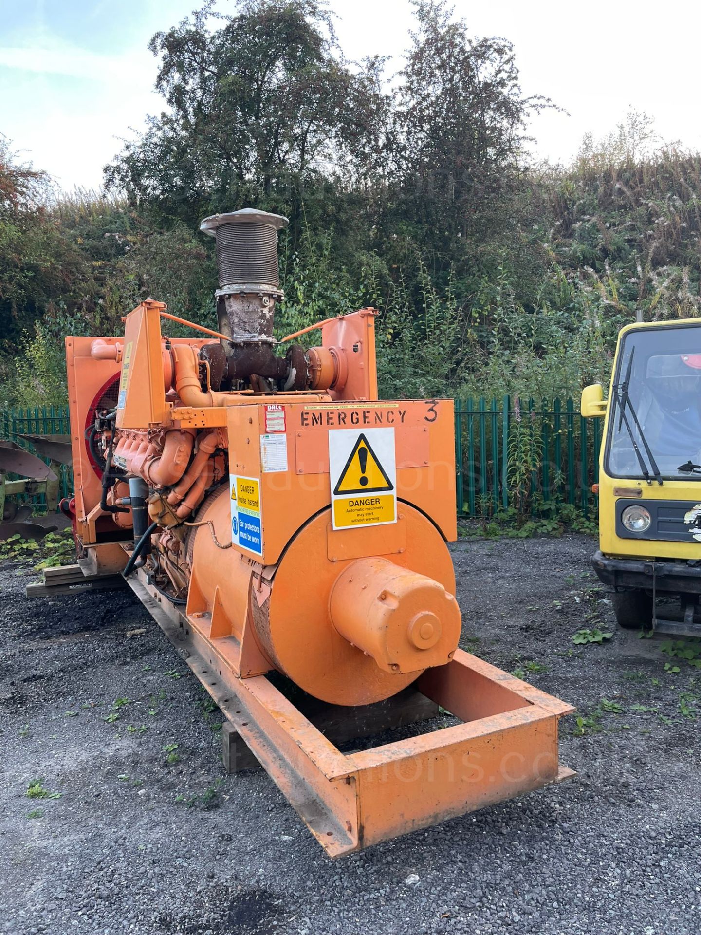 575 KVA CATERPILLAR GENERATOR, 12 CYLINDER D39B, TWIN TURBO ENGINE *PLUS VAT* - Image 6 of 14