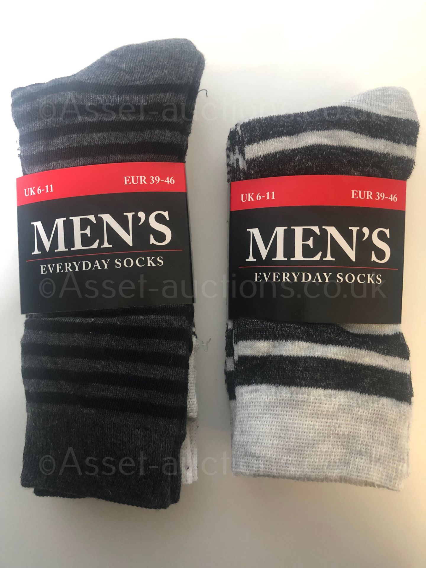 360 PAIRS OF MENS EVERYDAY SOCKS, SIZE UK 6-11, EUR 39-46 *NO VAT* - Image 4 of 10