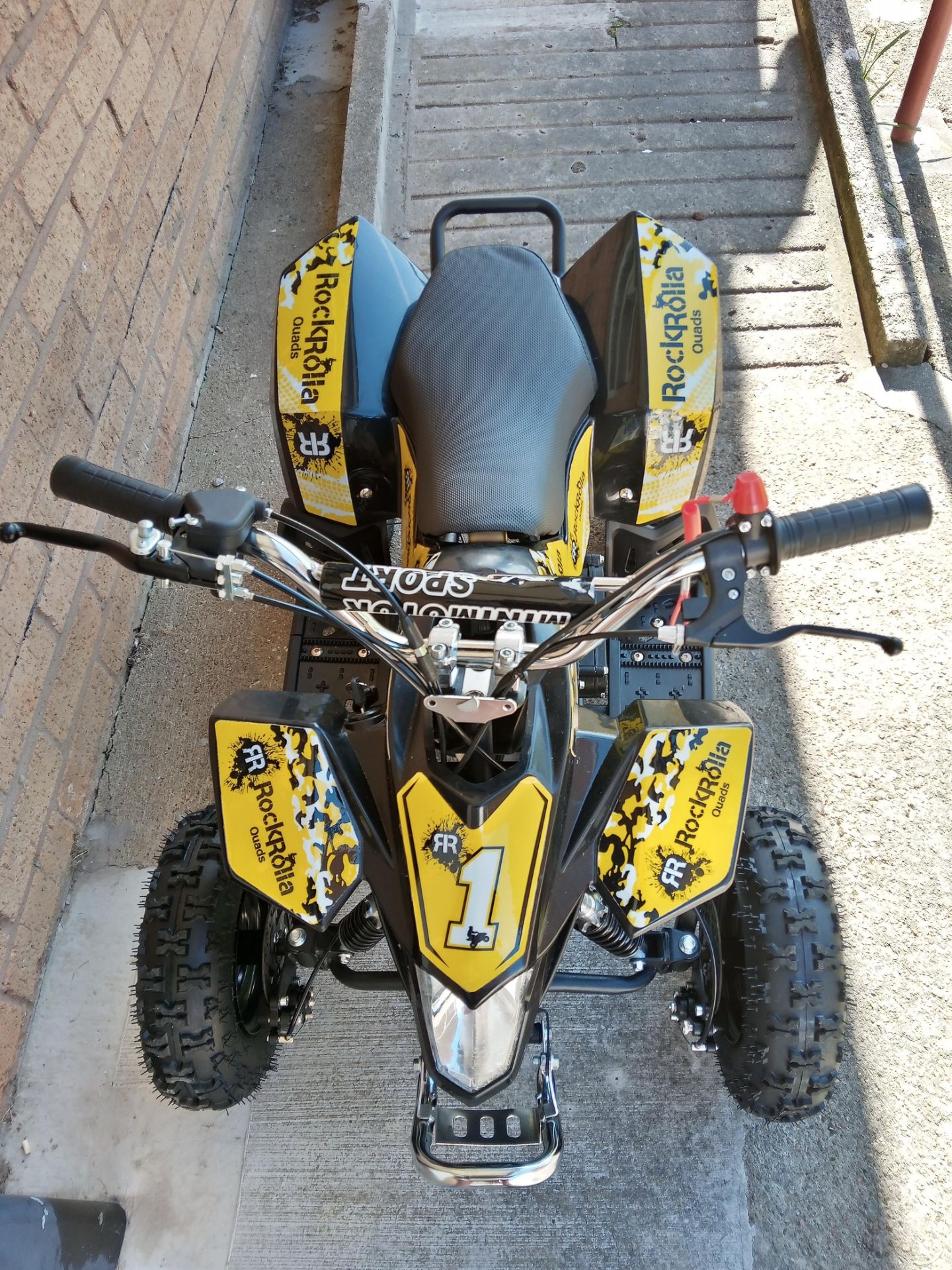 2021 NEW AND UNUSED 50cc QUAD BIKE, 2021 MODEL, SAFETY LANYARD, ADJUSTABLE THROTTLE *NO VAT* - Image 3 of 14