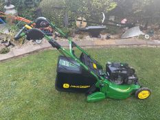 2019 JOHN DEERE R54RKB SELF PROPELLED LAWN MOWER WITH REAR ROLLER AND COLLECTOR *NO VAT*