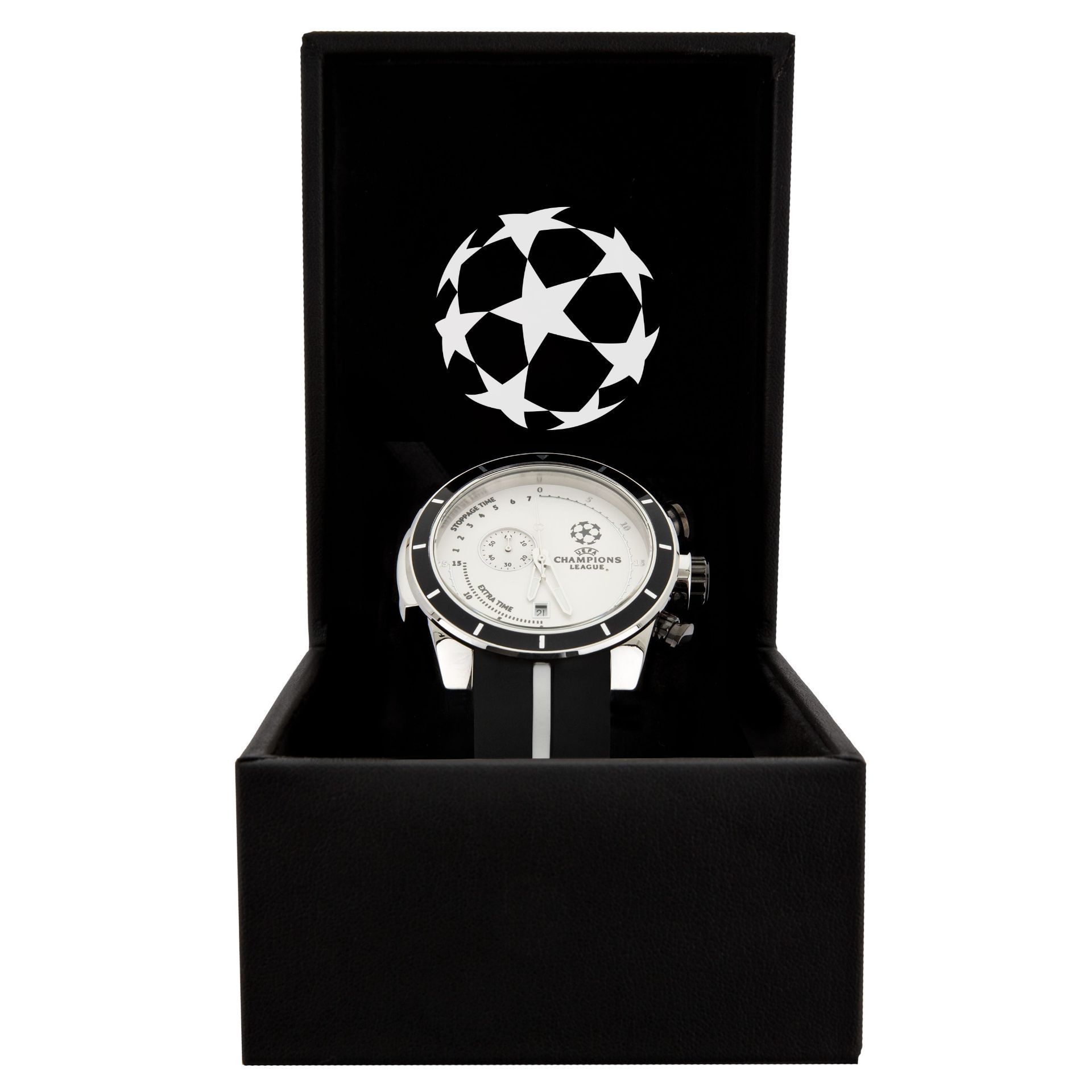 BULK LOT OF 29 x BRAND NEW OFFICIAL UEFA CHAMPIONS LEAGUE 45 MINUTES COUNTDOWN WATCH CL45-STBW-GRBLP - Image 4 of 5