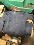 22 x BLUE RAF JUMPERS, GRADE 1 SMALL SIZES *NO VAT*