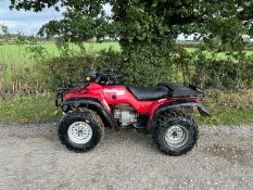 HONDA FOREMAN TRX400 4x4 DARM QUAD BIKE, RUNS AND DRIVES, ELECTRIC OR PULL START *PLUS VAT*