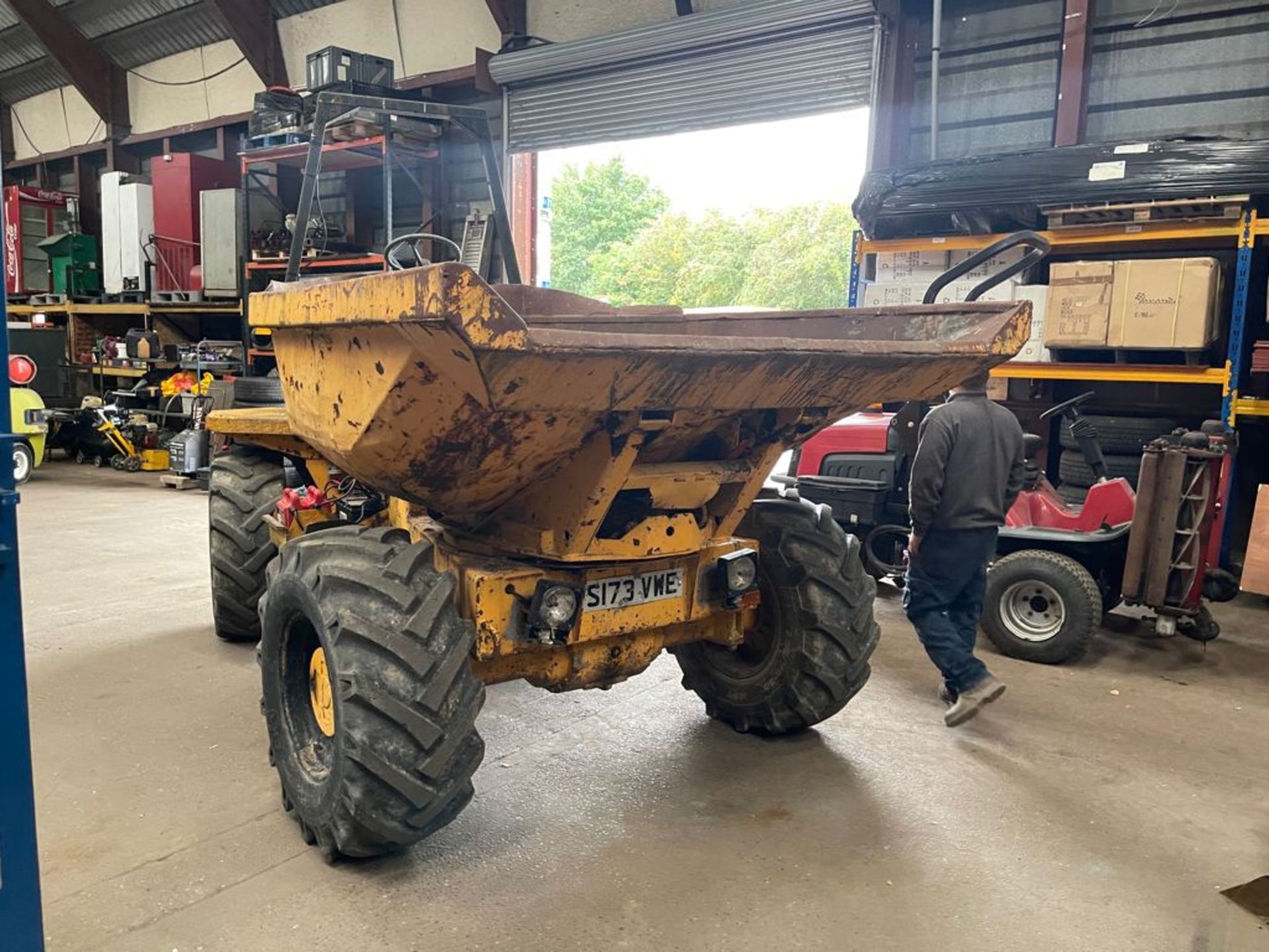 THWAITES 6 TON SWIVEL 4x4 DUMPER, WORKING WELL *PLUS VAT* - Image 3 of 3