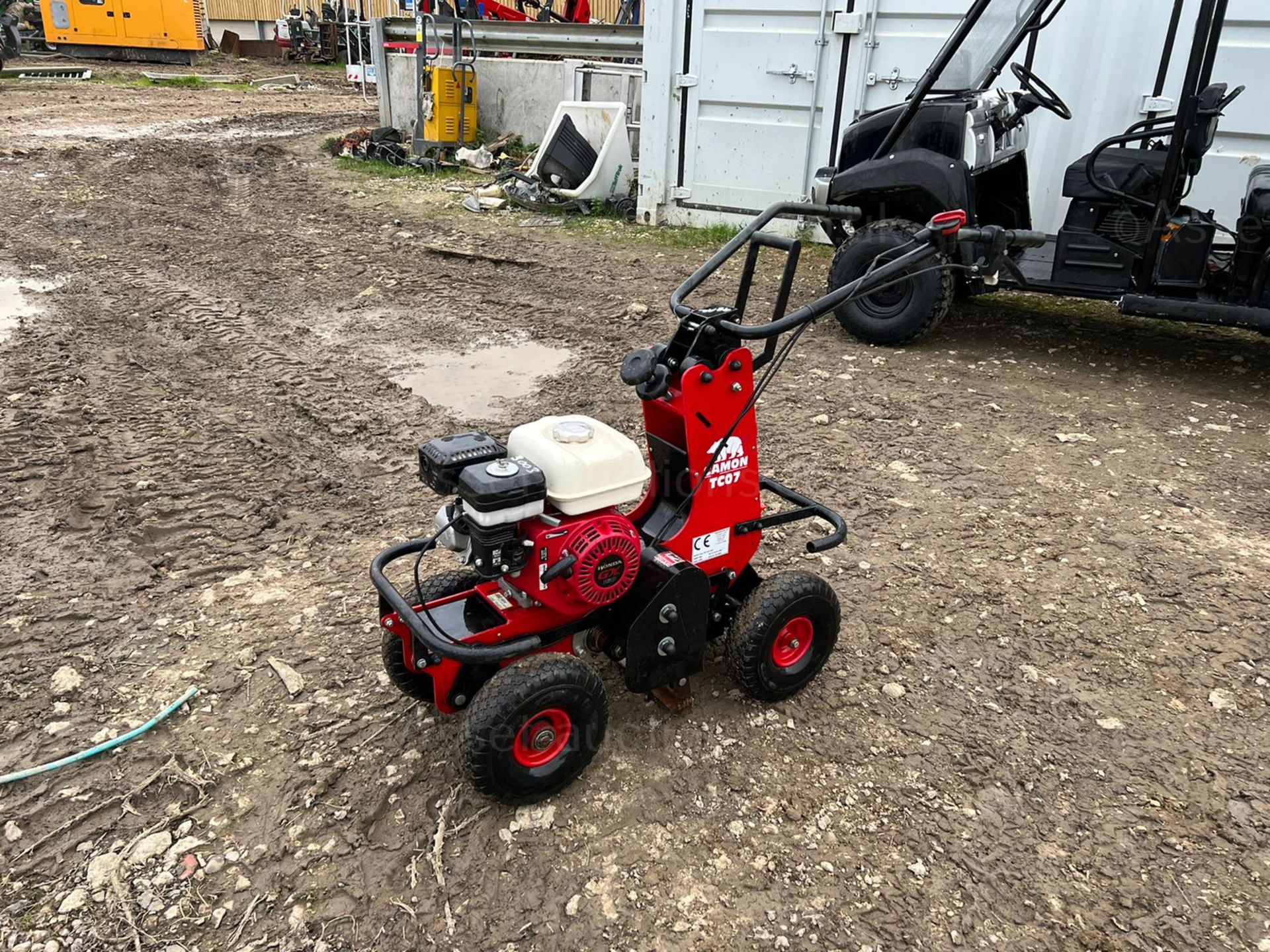 2020 CAMON TC07 TURF CUTTER, RUNS AND WORKS WELL, LIKE NEW, GREAT CONDITION, HONDA GX160 ENGINE - Image 2 of 9