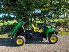 2012 JOHN DEERE 855D 4WD GATOR, RUNS AND DRIVES, SHOWING A LOW 2720 HOURS, ROAD REGISTERED *PLUS VAT