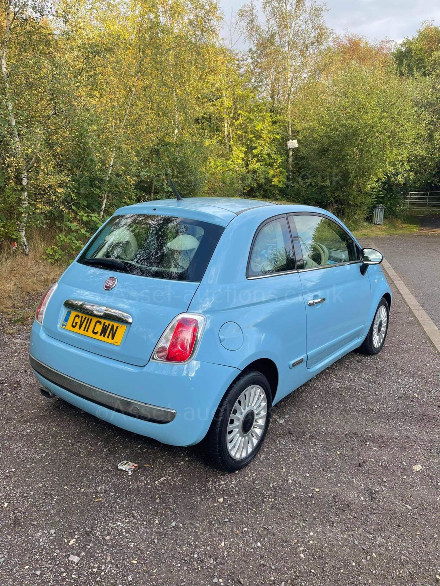 2011 FIAT 500 LOUNGE BLUE HATCHBACK, SHOWING 66K MILES, TWN AIR START/STOP MODEL *NO VAT* - Image 9 of 17