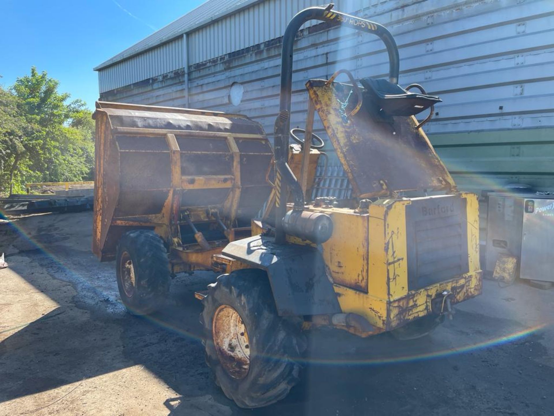 BARFORD SX7000 4x4 DUMPER, GOOD WORKING ORDER, HUGE 7 TON, 3640 HOURS *PLUS VAT* - Image 9 of 15