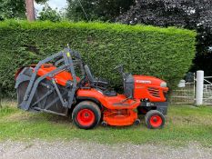 2013 KUBOTA G23-II RIDE ON HIGH TIP MOWER, RUNS AND DRIVES, SHOWING A LOW 771 HOURS *PLUS VAT*