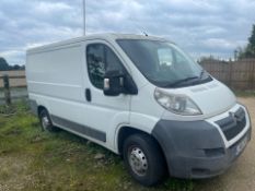 2010 CITROEN RELAY 30 ENTERPRISE HDI WHITE PANEL VAN, 2.2 DIESEL, 88K MILES *PLUS VAT*