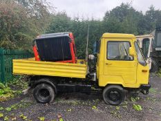 MULTICAR 4x2 3 WAY DROPSIDE TIPPER LORRY, SHOWING 4822 HOURS / 86605km, FRONT HYDRAULICS *PLUS VAT*