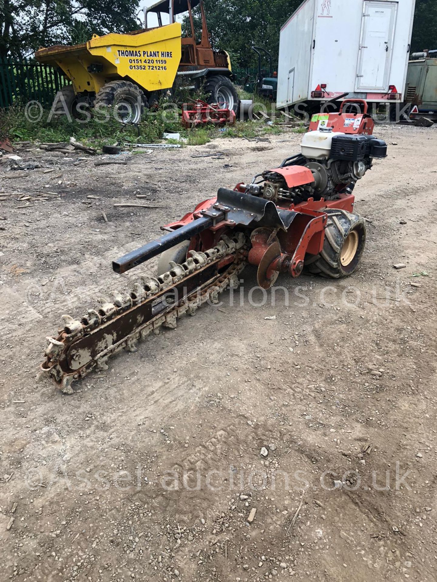 DITCH WITCH WALK BEHIND TRENCHER, RUNS, DRIVES AND DIGS *PLUS VAT* - Image 7 of 8