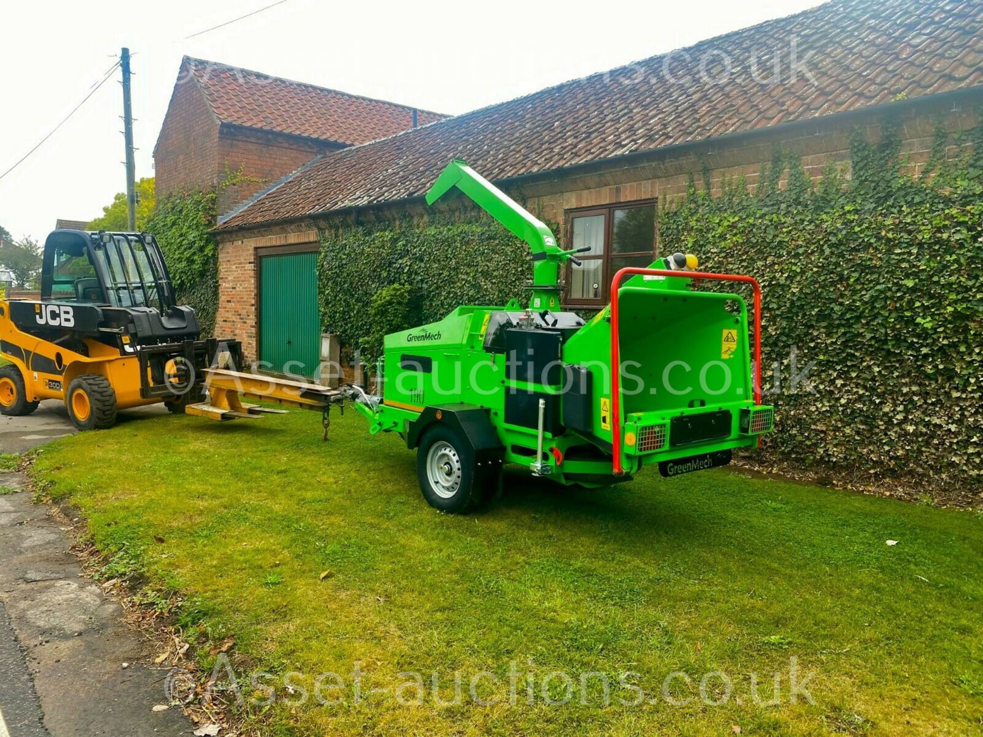 GREENMECH WOODCHIPPER, YEAR 2015, 190MM CHIPPING CAPACITY, ARBORIST 190, ONLY 275 HOURS *PLUS VAT* - Image 7 of 16