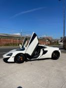 2016 MCLAREN 540C COUPE AUTO WHITE COUPE, 3.8 PETROL ENGINE, SHOWING 30K MILES *NO VAT*