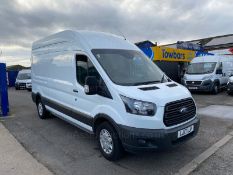 2017 FORD TRANSIT 350 L3HE WHITE PANEL VAN, 2.0 DIESEL, 48K MILES, EURO 6 AD BLUE, PLY LINED