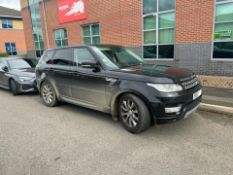 2017/67 LAND ROVER RANGE ROVER SPORT HSE SDV6 A BLACK ESTATE, 98K MILES, 3.0 DIESEL *NO VAT*