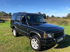 2004 LAND ROVER DISCOVERY ES PREMIUM TD5A BLACK 7 SEAT ESTATE, 147,068 MILES, 2.5 DIESEL *NO VAT*