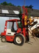 MANITOU MCE 30H 3 TON DIESEL FORKLIFT, 7329 HOURS, TIPPING HEADSTOCK, IN WORKING ORDER *PLUS VAT*