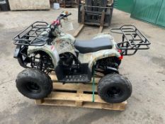 BRAND NEW 125cc QUAD BIKE, MANUFACTURED 2016, HAS BEEN TAKEN OUT OF THE BOX FOR PDI AND TESTING