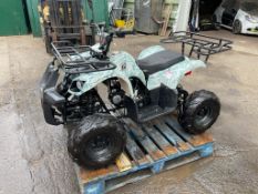 BRAND NEW 125cc QUAD BIKE, MANUFACTURED 2016, HAS BEEN TAKEN OUT OF THE BOX FOR PDI AND TESTING