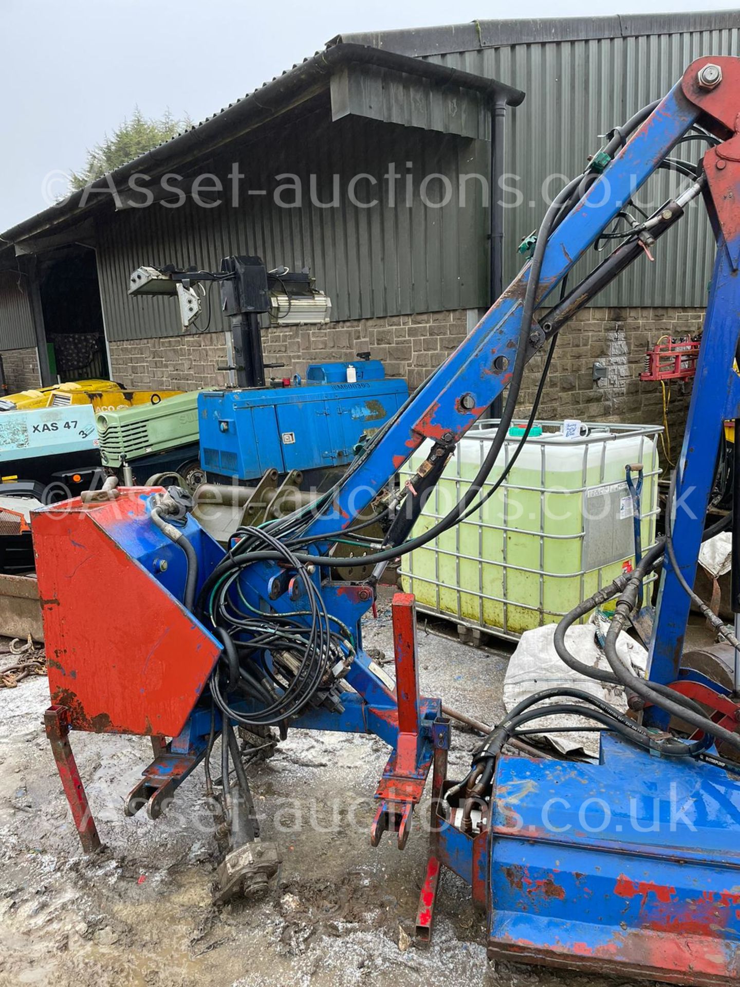 2005 RYETEC SL420H HEDGE CUTTER, SUITABLE FOR 3 POINT LINKAGE, CABLE CONTROLLED, PTO DRIVEN