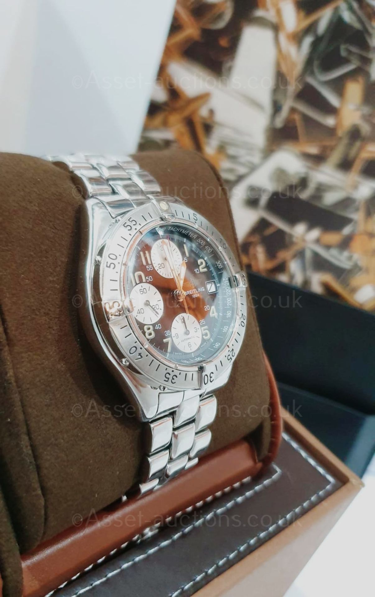 BREITLING CHRONOGRAPH MENS WATCH MINT CONDITION *NO VAT* - Image 2 of 10