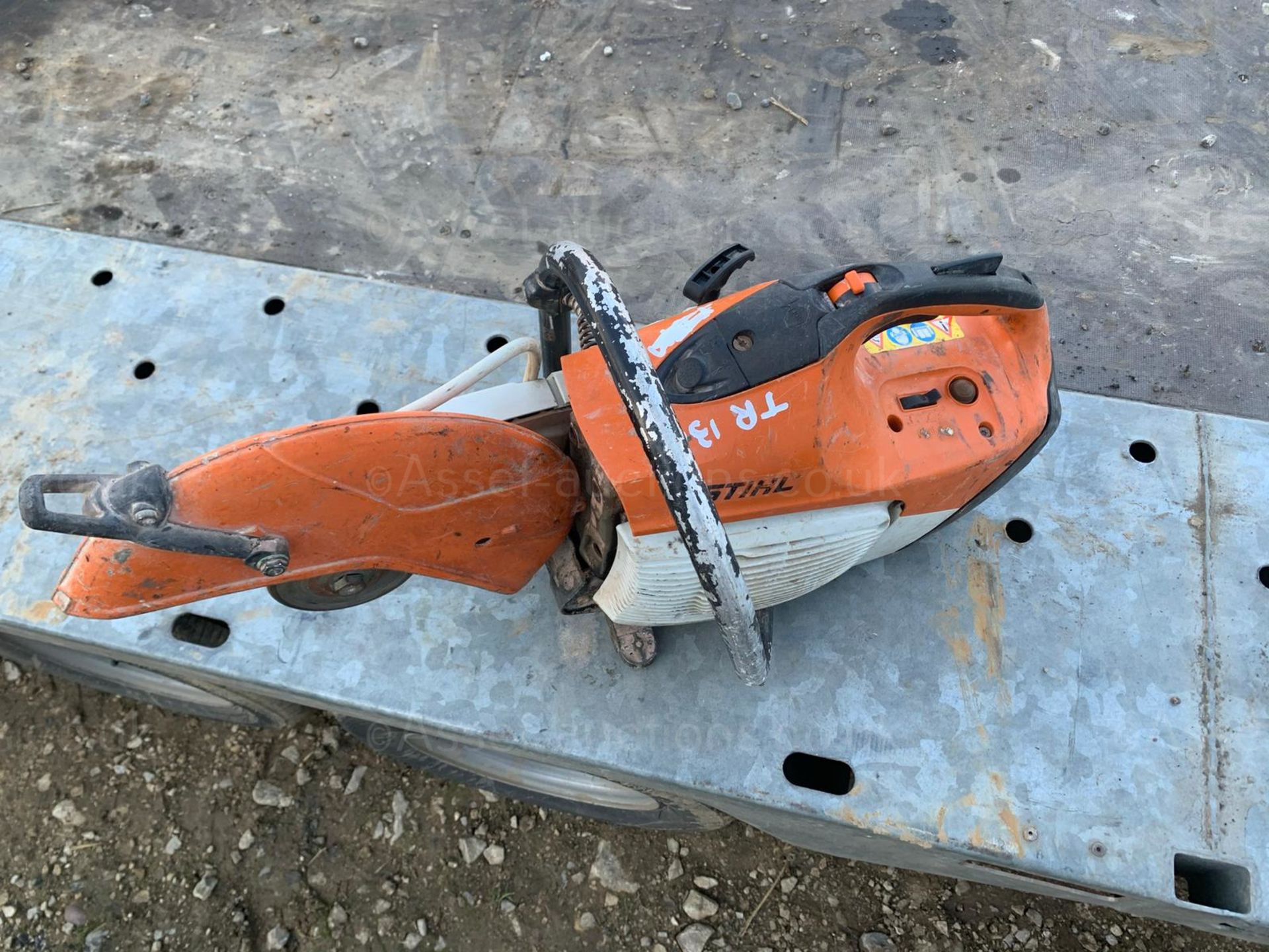 2017 STIHL TS410 DISC CUTTER, GOOD COMPRESSION, NO BLADE *PLUS VAT* - Image 4 of 6