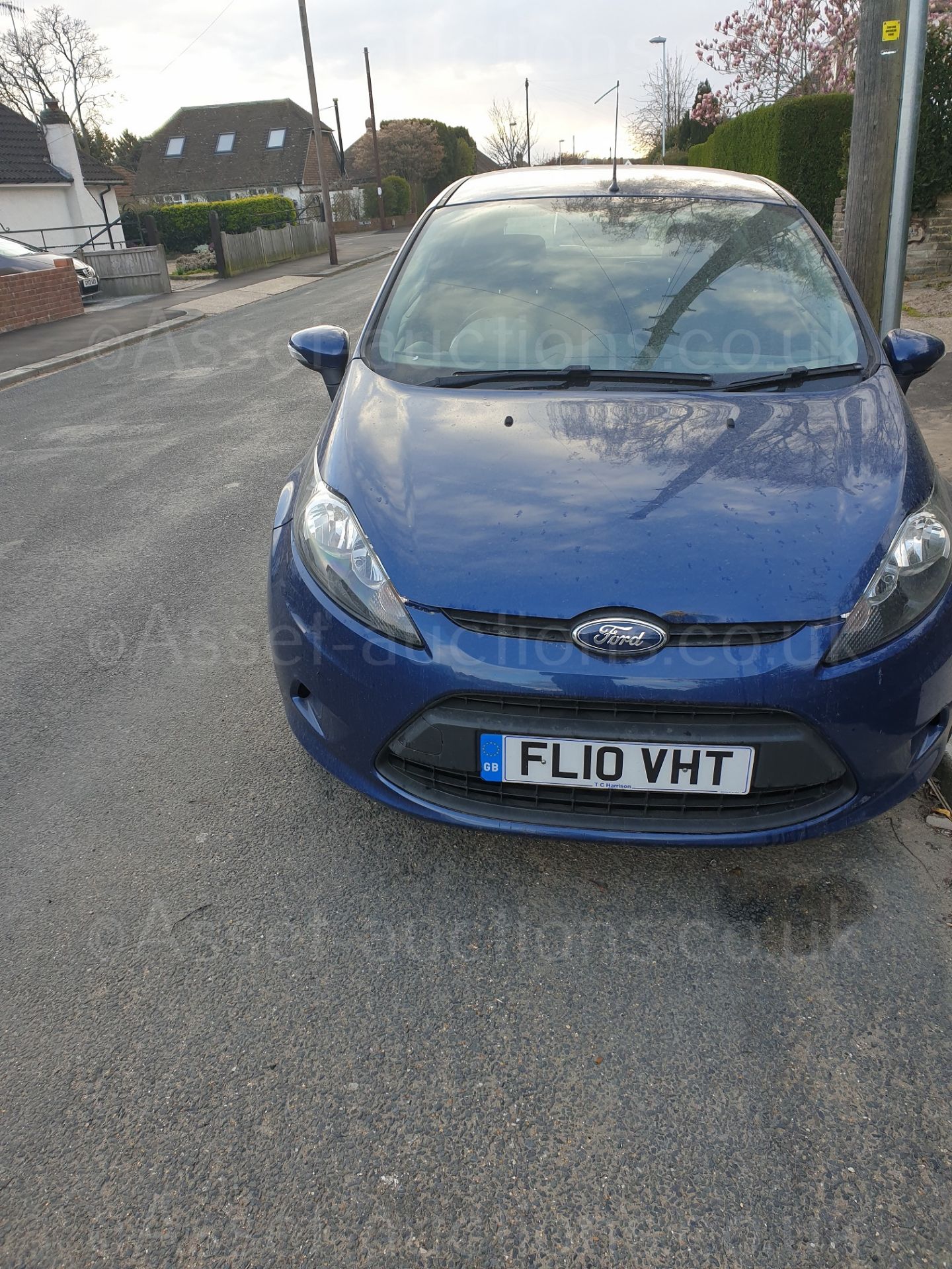 2010 FORD FIESTA EDGE TDCI 68, BLUE 3 DOOR HATCHBACK, 1.4 DIESEL ENGINE *NO VAT* - Image 2 of 8