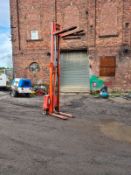 BT LIFTER FORKLIFT, IN WORKING ORDER, CHARGER IS MISSING *NO VAT*