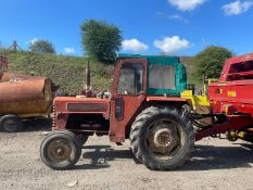 INTERNATIONAL B275 TRACTOR WITH CAB, RUNS AND WORKS WELL, ROAD REGISTERED *PLUS VAT*