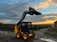 2015 JCB ROBOT 155 ECO SKIDSTEER, RUNS DRIVES AND LIFTS, SHOWING A LOW 3976 HOURS *PLUS VAT*