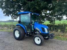 2010/60 NEW HOLLAND BOOMER 3050 50hp 4WD TRACTOR, RUNS DRIVES AND WORKS, FULLY GLASS CAB *PLUS VAT*