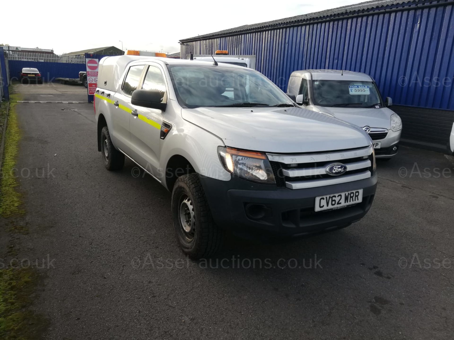 2012/62 FORD RANGER XL 4X4 TDCI SILVER PICK UP, SHOWING 135K MILES, 2.2 DIESLE *PLUS VAT*