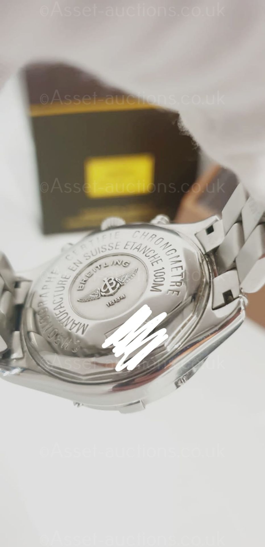 BREITLING CHRONOGRAPH MENS SWISS WATCH *NO VAT* - Image 7 of 9