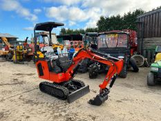 NEW AND UNUSED RHINOCEROS XN10 1 TON DIESEL MINI DIGGER, RUNS DRIVES AND DIGS *PLUS VAT*