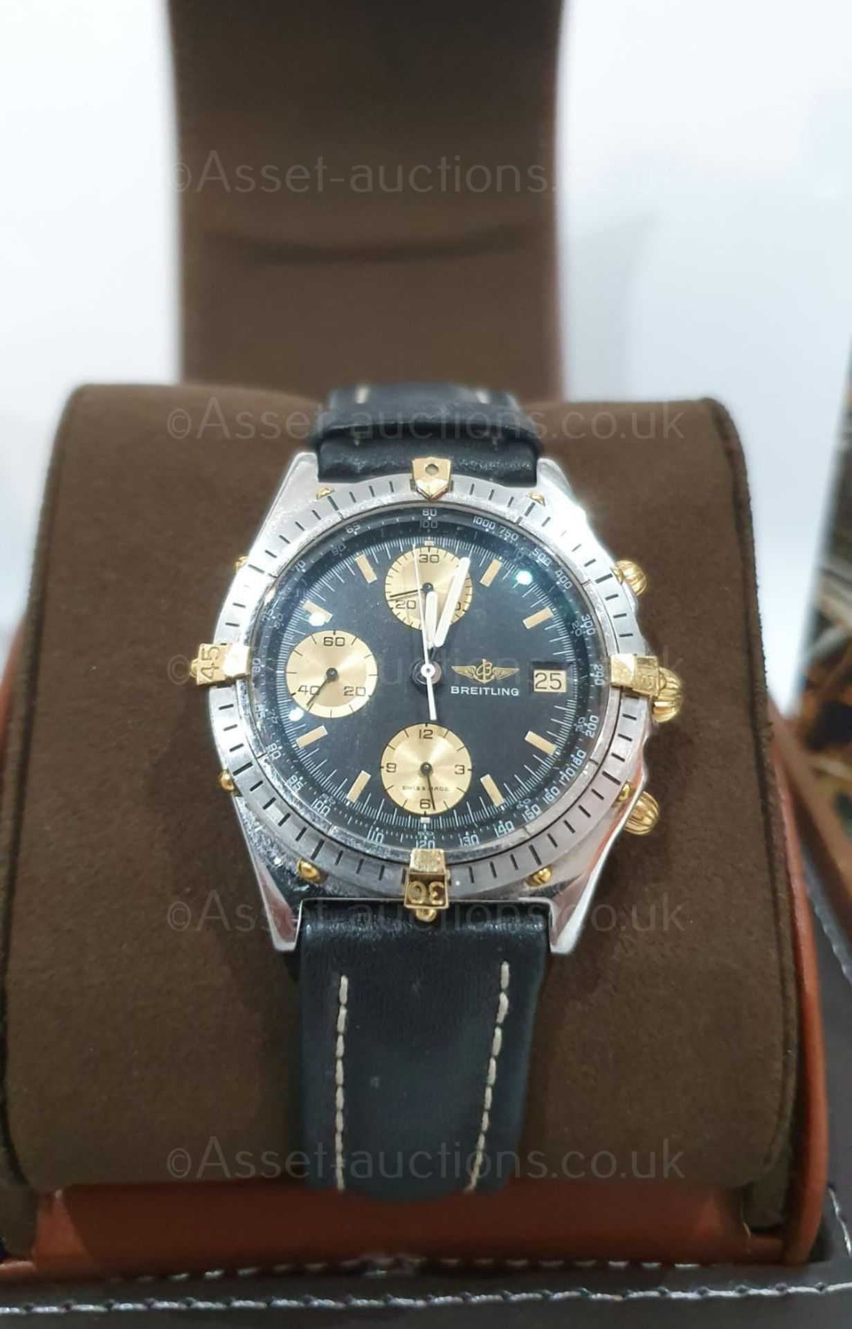 BREITLING CHRONOMAT STEEL & GOLD BI-METAL MENS WATCH *NO VAT* - Image 3 of 8