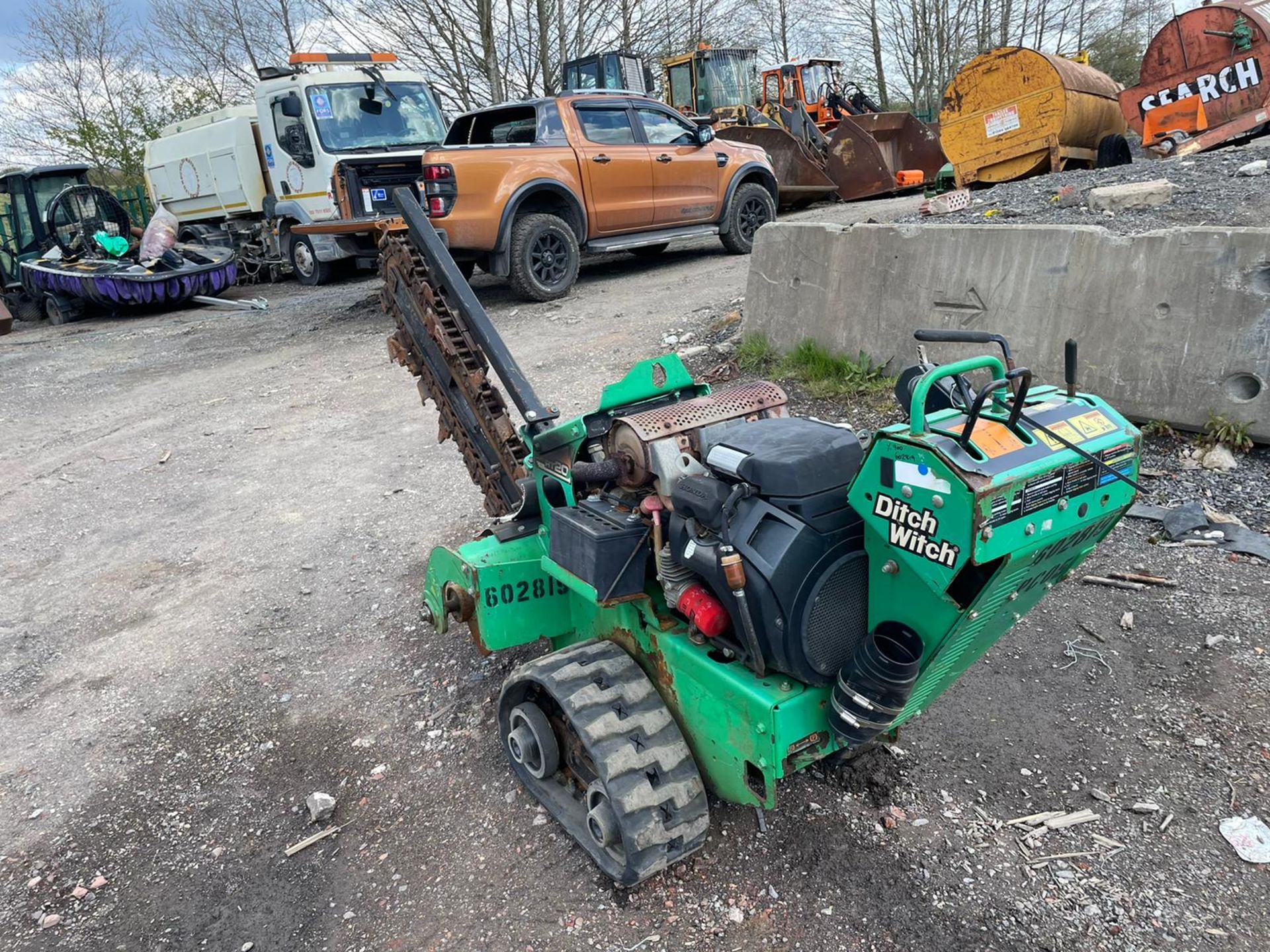 2015 Ditch witch RT20 Trencher, Runs Drives And Works, Honda V Twin Engine, Electric Start *PLUS VAT - Image 2 of 5