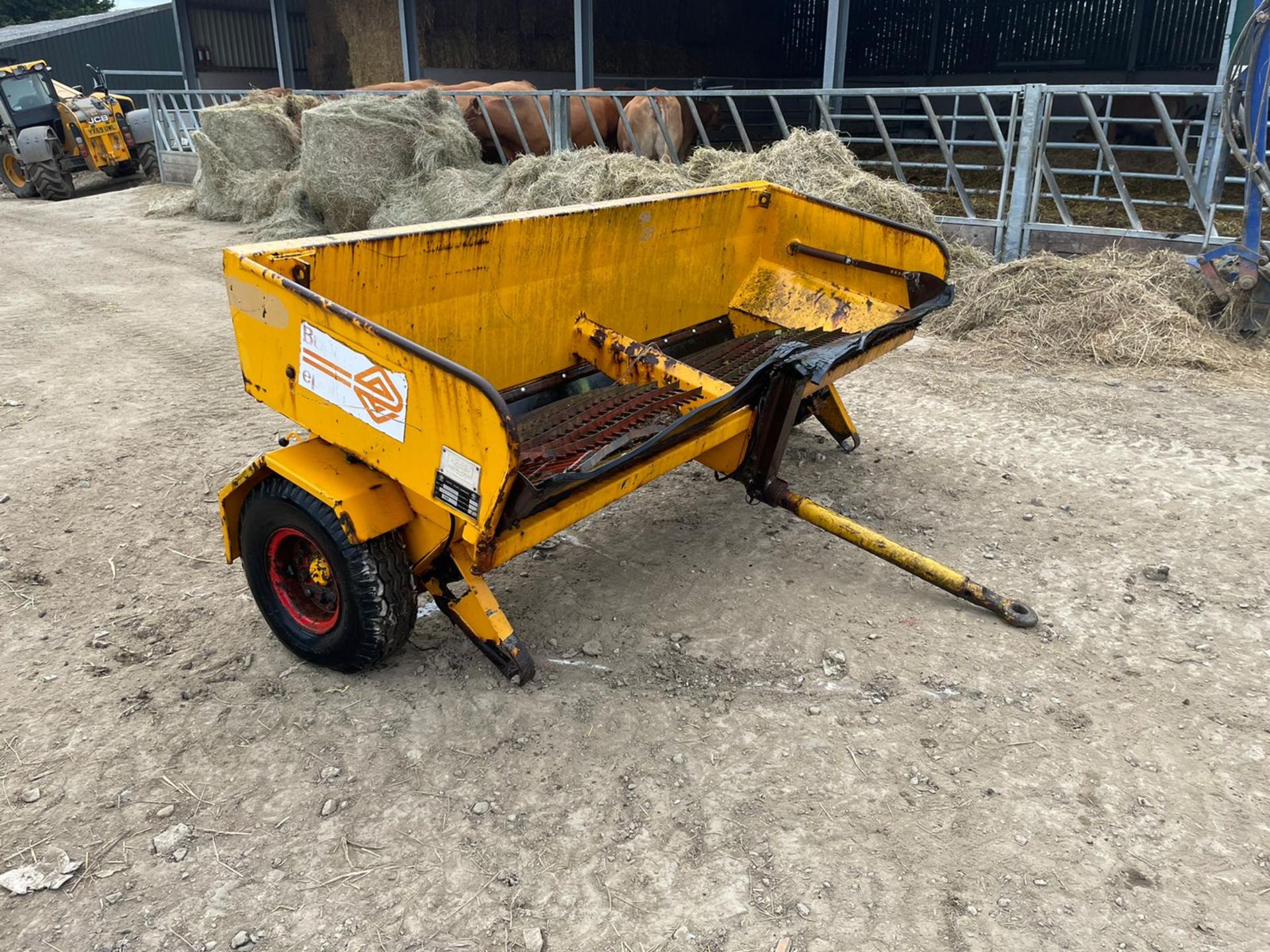 BUNCE EPOKE TMK10L-1 SINGLE AXLE GRITTER TRAILER *PLUS VAT*