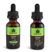 50 BOTTLES OF 30ml 500mg CBD, 25 x NATURAL, 25 x MINT, RRP £2250 *PLUS VAT*