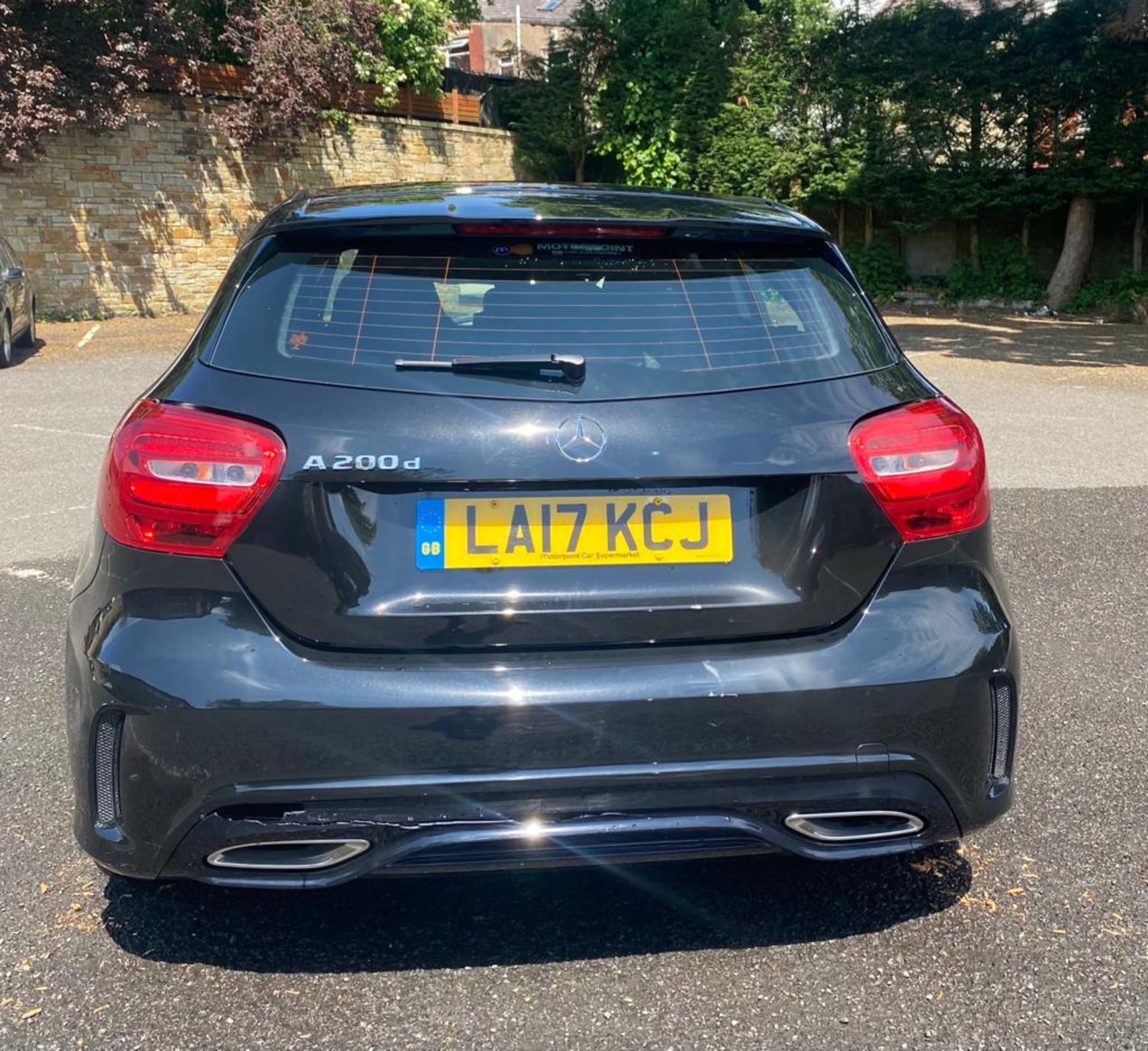 2017 MERCEDES-BENZ A 200 D AMG LINE BLACK 5dr HATCHBACK, INCOMPLETE PROJECT, NON RUNNER *NO VAT* - Image 6 of 26