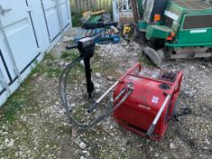 2016 HYCON HPP09 HYDRAULIC POWER PACK WITH GUN AND HOSES, RUNS ADN WORKS WELL *PLUS VAT*