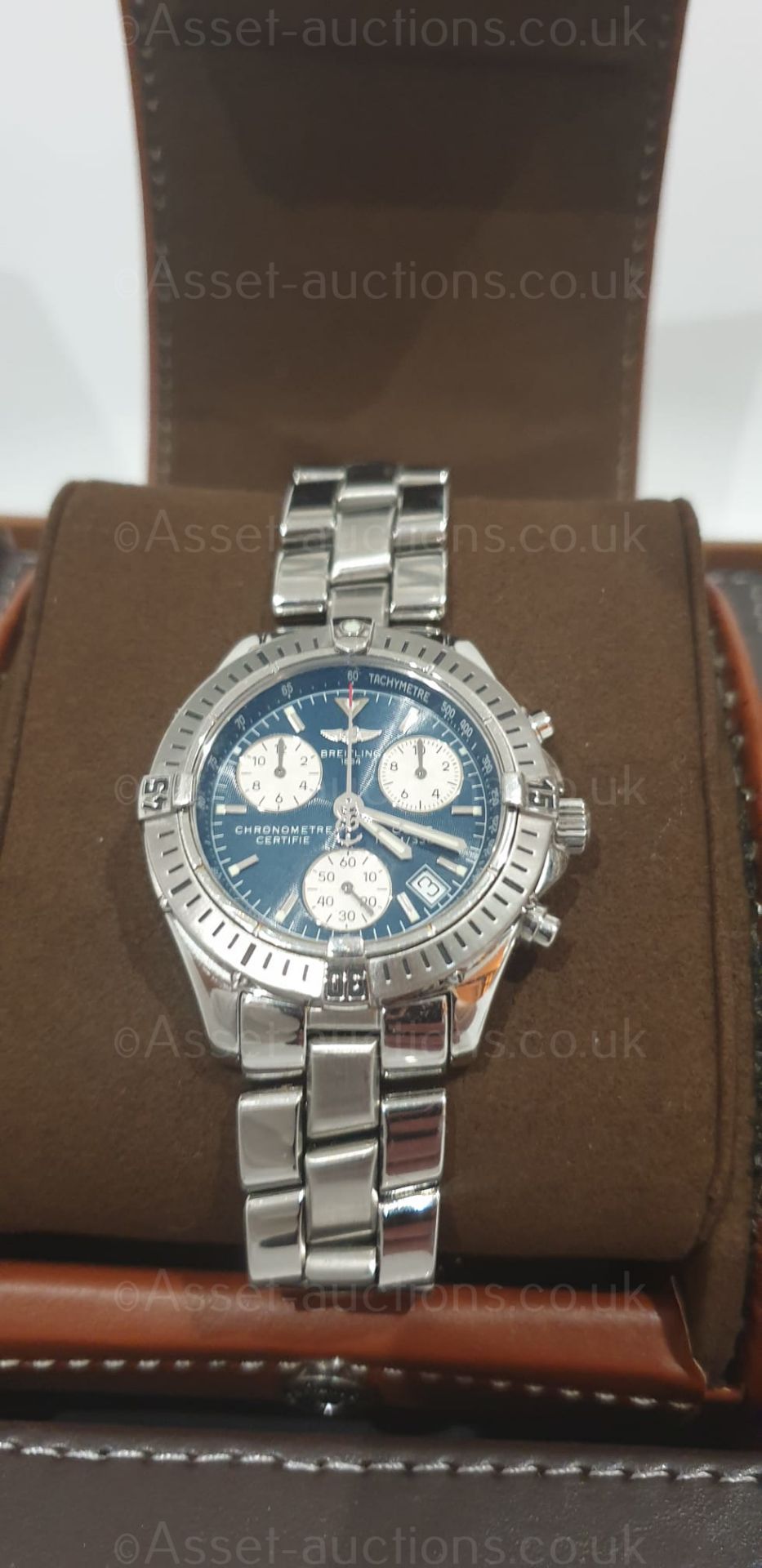 BREITLING CHRONOGRAPH MENS SWISS WATCH *NO VAT* - Image 4 of 9