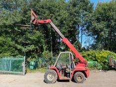 MANITOU BT420 BUGGY SCOPPIC TELEHANDLER, HYDRAULIC FROK POSITIONING, 4 METER REACH