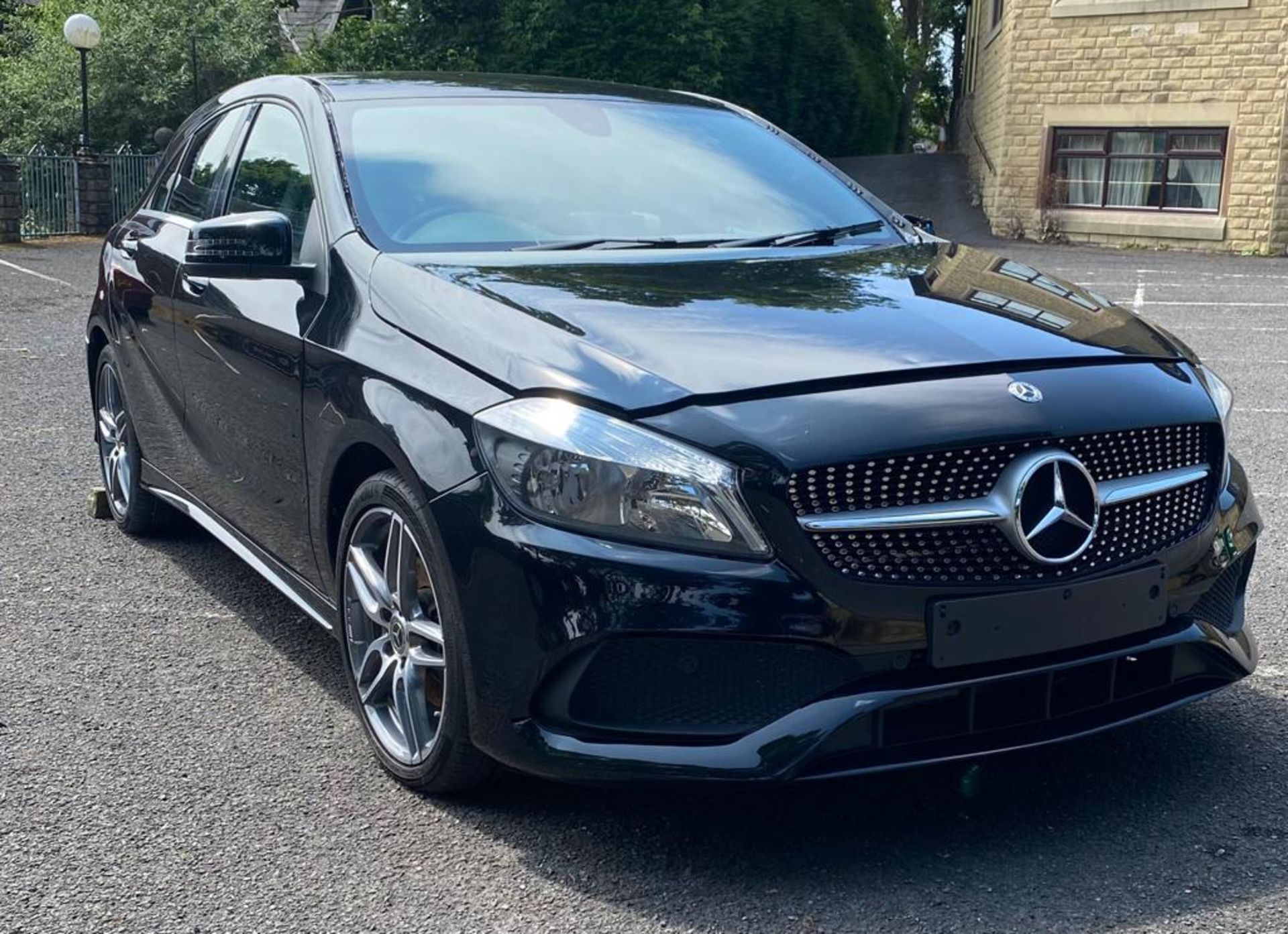 2017 MERCEDES-BENZ A 200 D AMG LINE BLACK 5dr HATCHBACK, INCOMPLETE PROJECT, NON RUNNER *NO VAT* - Image 3 of 26